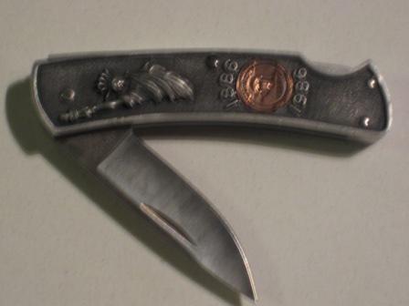 Buck Knife: Buck Limited Edition Statue of Liberty 1886-1986 